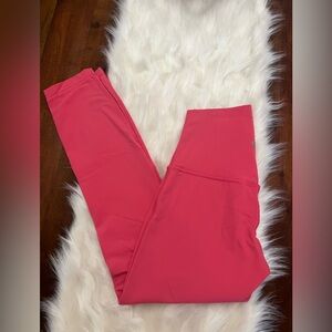 Lululemon Align High Rise Pant 23” Double Nulu Glaze Pink Size 2